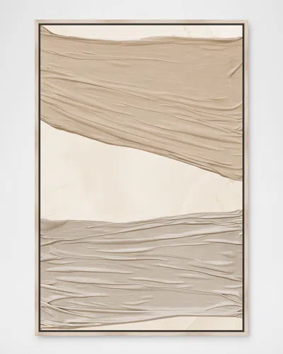 The Oliver Gal Artist Co. Earthy Hues Enveloped Framed Giclee In Neutral