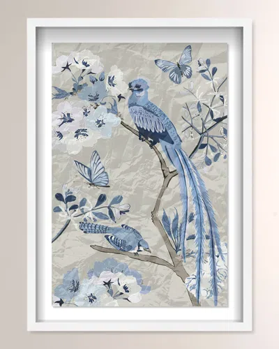 The Oliver Gal Artist Co. Exotic Bird Duo Framed Art Print