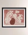 The Oliver Gal Artist Co. Fiery Nature Framed Art Print On Paper