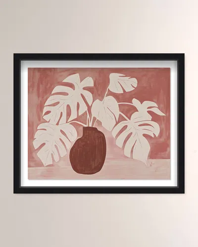 The Oliver Gal Artist Co. Fiery Nature Framed Art Print On Paper