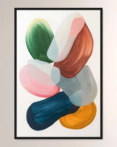 The Oliver Gal Artist Co. Fluid Fantasia Framed Giclee On Canvas