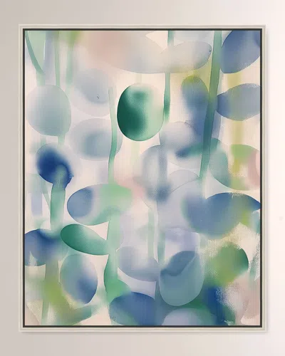 The Oliver Gal Artist Co. Fluid Garden Ii Framed Giclee