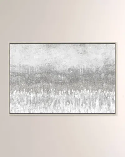 The Oliver Gal Artist Co. Horizon Abstracto Framed Giclee Print On Canvas
