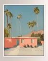 The Oliver Gal Artist Co. House Among Palms Framed Art Print On Acrylic