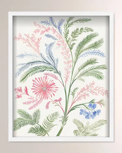 The Oliver Gal Artist Co. Leaflight Symphony Iii Framed Art Print
