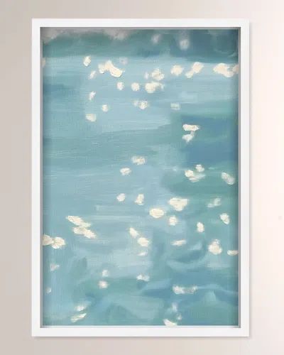 The Oliver Gal Artist Co. Lights On The Water I Framed Art Print