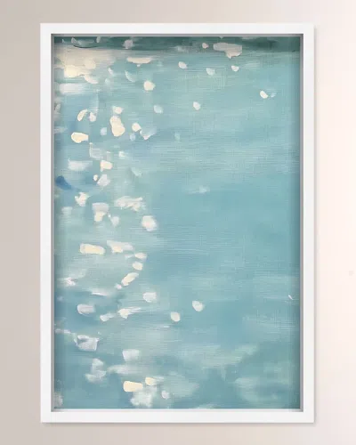 The Oliver Gal Artist Co. Lights On The Water Ii Framed Art Print