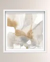 The Oliver Gal Artist Co. Neutral Flow Iii Framed Art Print On Paper