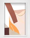 The Oliver Gal Artist Co. One Stem Framed Wall Art Print In Neutral