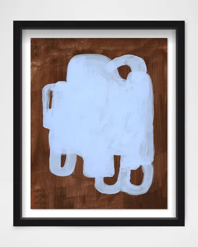 The Oliver Gal Artist Co. Santana Iv Framed Wall Art Print In Brown