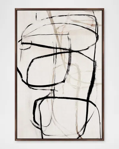 The Oliver Gal Artist Co. Scripted Framed Giclee In Neutral