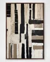 The Oliver Gal Artist Co. Sleek Targa Framed Giclee In Neutral