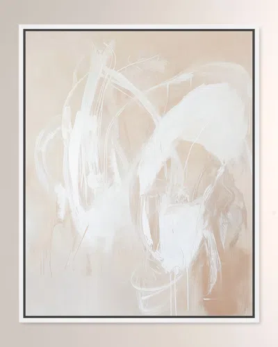 The Oliver Gal Artist Co. Snowbound Essence Ii Hand-embellished Giclee