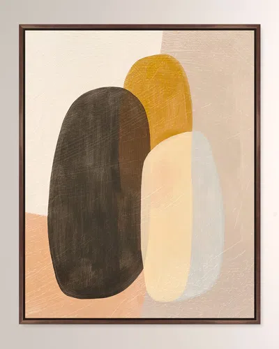 The Oliver Gal Artist Co. Soft Arches I Framed Giclee On Canvas