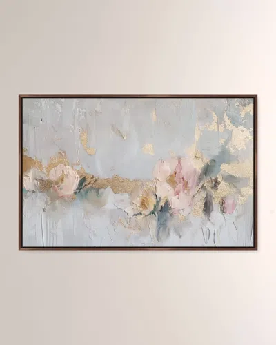 The Oliver Gal Artist Co. Velvet Alloy Iii Framed Giclee On Canvas