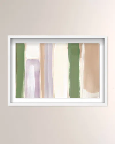 The Oliver Gal Artist Co. White And Green I Framed Wall Art Print By Maira Kalman