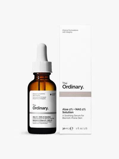 The Ordinary Aloe 2 Percent And Nag 2 Percent Solution