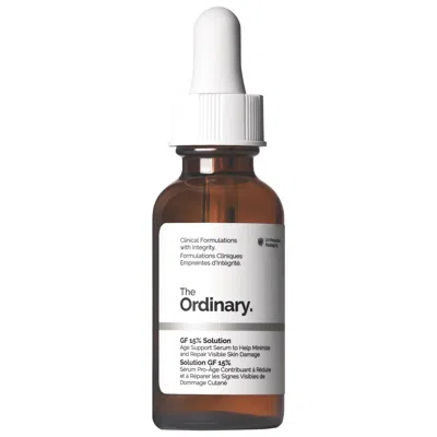 The Ordinary Gf 15% Serum For Visible Skin Repair And Wrinkles 1 oz / 30 ml