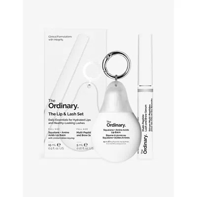 THE ORDINARY LIP & LASH SET