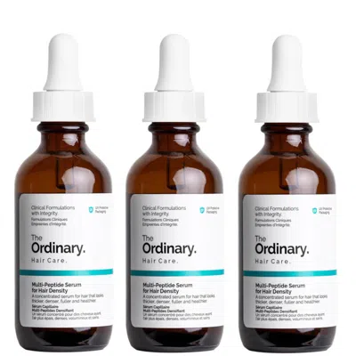 The Ordinary Multi-peptide Serum For Hair Density 60ml (three Pack)
