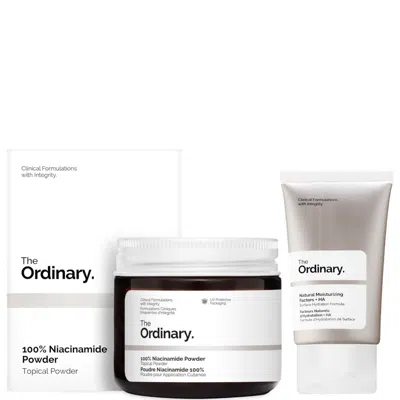 The Ordinary Refine And Hydrate Moisturiser Set In White