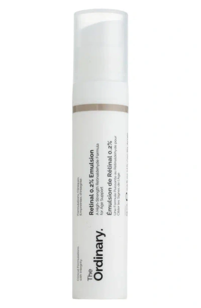 The Ordinary Retinal 0.2% Emulsion Serum 0.5 oz / 15 ml In White