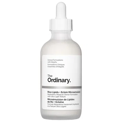 The Ordinary Rice Lipids + Ectoin Microemulsion Moisturizer For Soothing Hydration & Reduced Redness 4oz/120ml