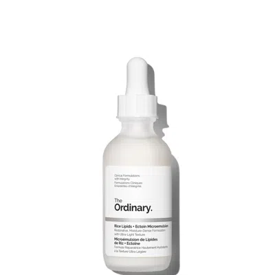 The Ordinary Rice Lipids + Ectoin Microemulsion Ultra-light Moisturiser 60ml