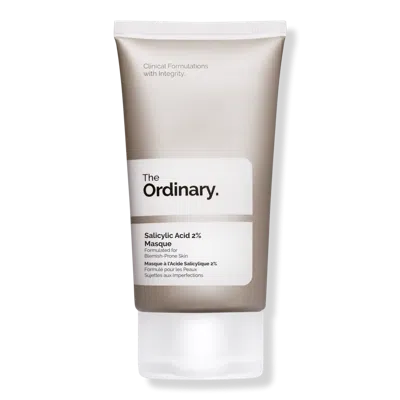 The Ordinary Salicylic Acid 2% Masque Clarifying Charcoal & Clay Mask For Blemish Prone Skin