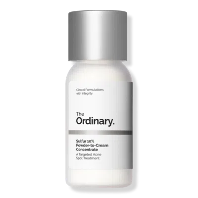 The Ordinary Sulfur 10% Powder-to-cream Concentrate