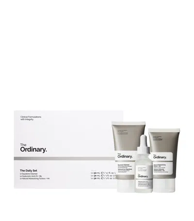 The Ordinary The Daily Set In White