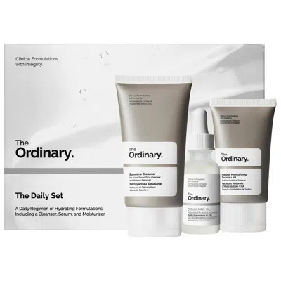 THE ORDINARY THE DAILY SET WITH HYALURONIC ACID SERUM