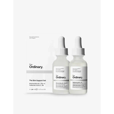 The Ordinary The Skin Support Set In White