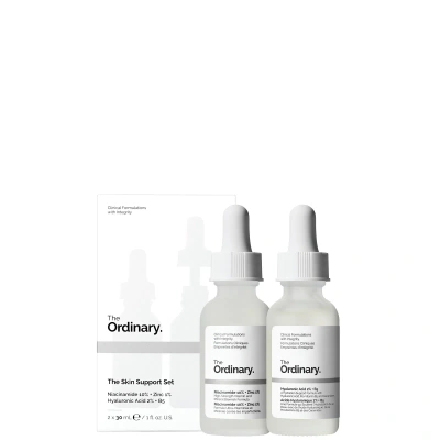 The Ordinary The Skin Support Set In White