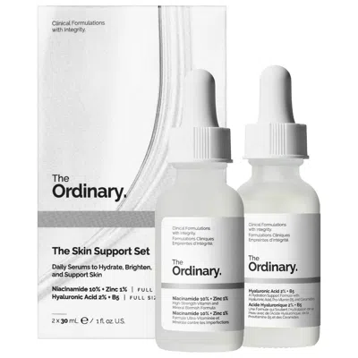 THE ORDINARY THE SKIN SUPPORT SET WITH NIACINAMIDE + HYALURONIC ACID