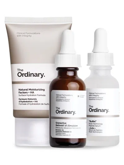 The Ordinary Women's 3-piece The No Brainer Skincare Set In Neutral