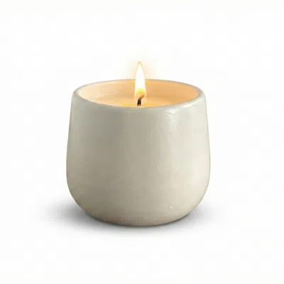 The Organic Candle Co. White Organic Unscented Candle