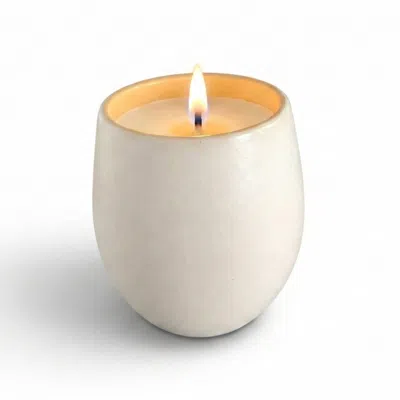 The Organic Candle Co. White Organic Vanilla Candle