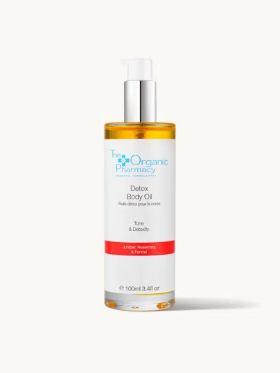 The Organic Pharmacy Detox Body Oil In Transparent