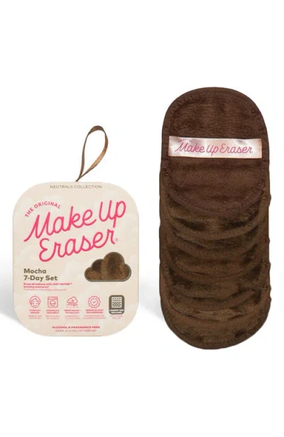 The Original Makeup Eraser 7-day Chic Makeup Eraser Set With Laundry Bag In Mocha