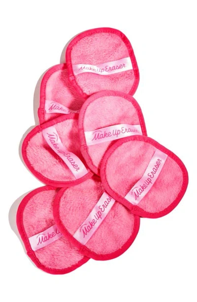 The Original Makeup Eraser 7-day Chic Makeup Eraser Set With Laundry Bag In Pink