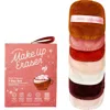 THE ORIGINAL MAKEUP ERASER THE ORIGINAL MAKEUP ERASER 7-DAY HOT COCOA MAKEUP ERASER SET WITH LAUNDRY BAG