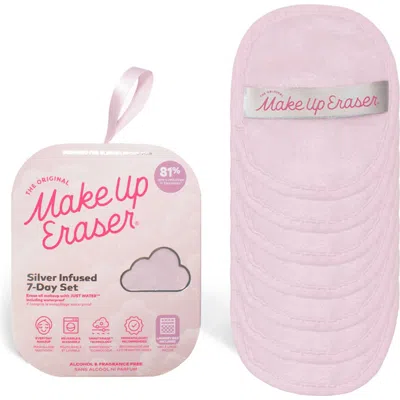 The Original Makeup Eraser 7-day Silver Infused Makeup Eraser Set With Laundry Bag