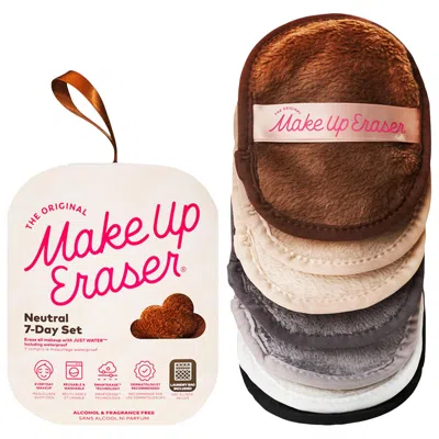 THE ORIGINAL MAKEUP ERASER NEUTRALS 7-DAY SET REUSABLE MAKEUP WIPES