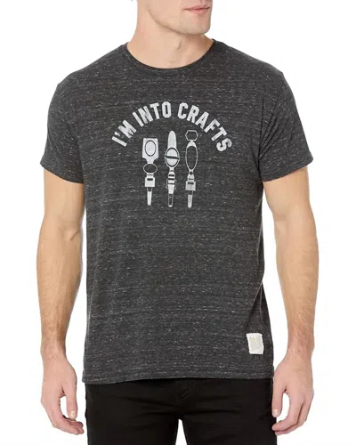 The Original Retro Brand I'm Into Crafts Tee In Black
