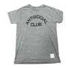The Original Retro Brand Men's Anti-social Club T-shirt In Grey In Grey