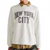 The Original Retro Brand New York City Vintage Sweatshirt In Sand In White