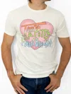 The Original Retro Brand Tom Petty Short Sleeve Tee In Antique White In Neutral