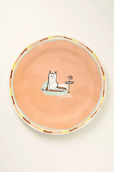 The Original Tinned Fish Candle By Tinned Candle The Original Tinned Fish Candle Stoneware Dessert Plate