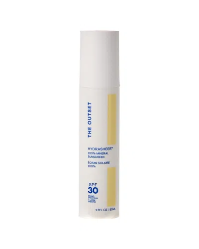 The Outset 1.7oz Hydrasheer 100% Mineral Hydrating Sunscreen In White